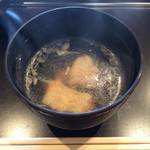 鮨おおね田 - 吸い物
