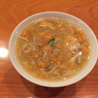 日本料理 たかむら - ふかひれ　ばふんうに　茶碗蒸し