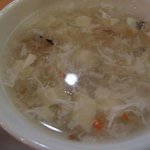 福満園 - ランチについてくるスープ