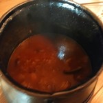 エスタシオン - 鉄鍋で熱々のうちに、、