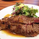 キャトルラパン 北梅田 - 1705_キャトルラパン北梅田_ステーキランチ(400g)＠1,300円