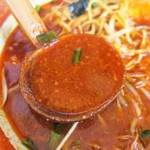 ありんこ  - スープ（背脂入り）