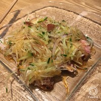 銀座　神籬 - 東京しゃも肉のたたき