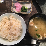 日本料理　　銀扇 - 鯛めし