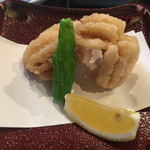 日本料理　　銀扇 - 赤魚の唐揚げ