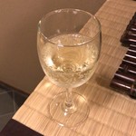 あらや滔々庵 - 湯上がりのシャンパン