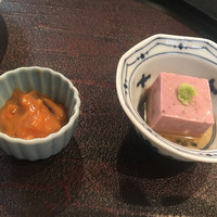 日本料理　　銀扇 - 先付け