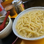 麺屋7.5Hz+ - 今日のつけそば（大）730円　麺の目線