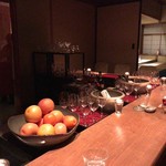 あらや滔々庵 - 有栖川山荘 バーカウンター