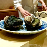 銀座 しのはら - 見事な鮑