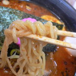 らあめんの村役場 - 麺はこんな感じ