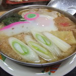 鮨政 - 鍋焼きうどんですぅ