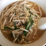 唐家私菜 - もやし肉絲麺 ¥680