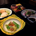 日本料理 赤石 - 旬楽箱膳 / 煮物、八寸、和物、お造り
