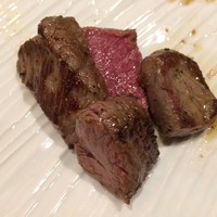 鉄板焼・フレンチ・和洋会席 ボナージュ - 黒毛和牛ロース　※レア