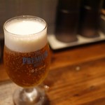 ねこにこ飯 - ビール！プレミアムな香るエールでジンワリ呑むぞー♡