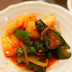 くわはた - キムチ盛合せ①