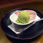 野菜割烹 あき吉 - 抹茶アイス