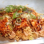 Okonomiyaki Hirano - 「肉玉そばライス」（680円）