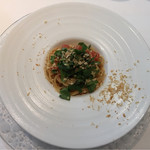 アンティコ　カステッロ - プリモピアット（クレソンとアンチョビのオイルパスタ）