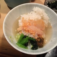 帰燕 - 特製鯛茶漬け