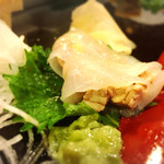 宝寿司分店 - カワハギ肝巻き（肝下処理済み）