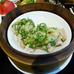 Jasu min - 若鶏と葱と生姜の漢蒸し