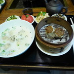 Jasu min - 蘇州ワンタン＆糯米焼売の膳