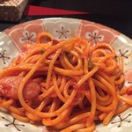 七輪ホルモン焼きもつ鍋 まことや  - スナックのナポリタン