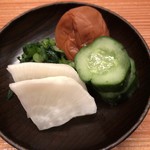 あらや滔々庵 - 香の物