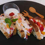 資生堂パーラー - フルーツサンドウィッチ