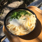 山越うどん - かまたまやま３玉