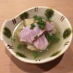 うを徳 - 花山椒鍋（京都 花山椒 + 銚子 金目鯛 + 塚原 白子筍）