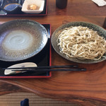 手打そば　稜庵 - ざるそば特盛、２枚目。￥１，４０４