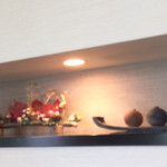 手打そば　稜庵 - 和室の装飾２