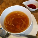世田谷 火龍園 - ふかひれスープ
