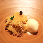 Point - 八朔とココナッツのムース