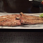 白焼き・・・いつもよりデカイ・・・