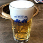 Anraku tei - 生ビール 529円。
