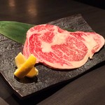 焼肉 つばさ - 料理写真:能登牛リブロースだるま焼き