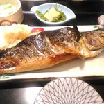 銀座 すが家 - とろ鯖塩焼きゆずおろし