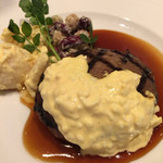 ロイヤルガーデンカフェ - テリヤキハンバーグ