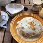 Aloha Dining Lure's Lana - マカダミアナッツパンケーキ(全体)　2017/04/09