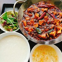 過門香 點 有楽町イトシア店 - 重慶式麻婆豆腐セット！