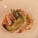 カーサ・デル・チーボ - 八戸 毛蟹と徳島の珊瑚樹の冷製スパゲッティーニ