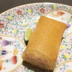 茶禅華 - 桜海老真丈の春巻