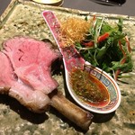 茶禅華 - 仔羊炭火焼　クミンの香味