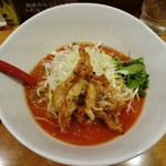 紅 - トマトラーメン(冷やし)　850円