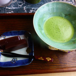 茶房 うえだ - お抹茶と三石羊羹