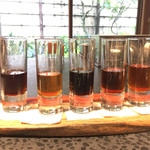 イチリン ハナレ - 紹興酒のデギュスタシオン5種類